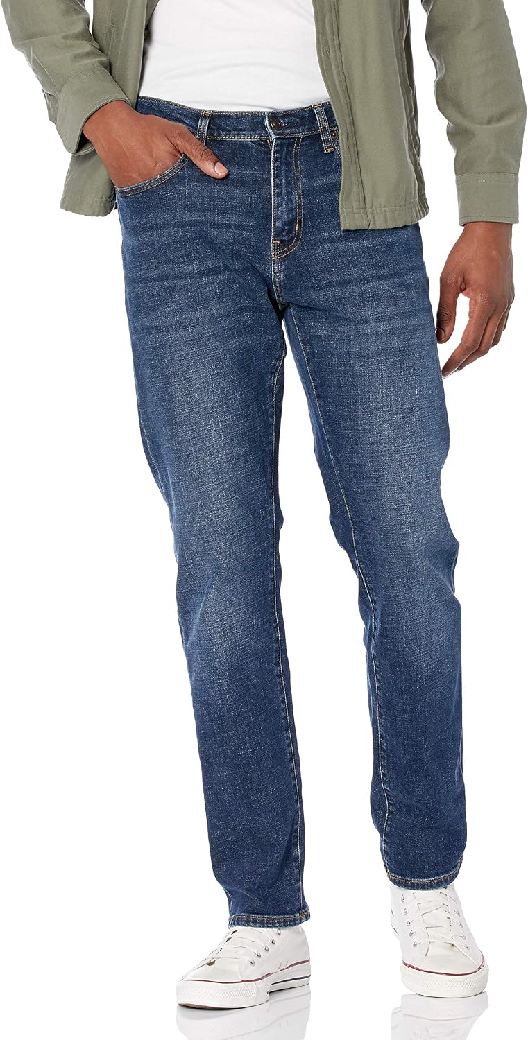 Amazon Essentials Men's Athletic-Fit Stretch Jeans - Discontinued Colors