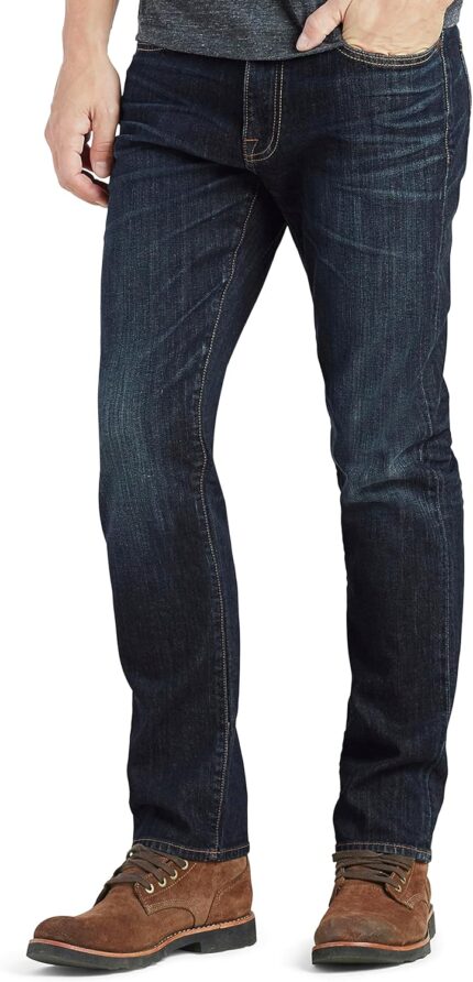 Men's Athletic Fit Jeans — Room Through Thigh, Tapered Leg