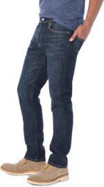 Men’s Athletic Fit Jeans — Room Through Thigh, Tapered Leg