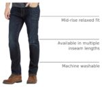 Men’s Athletic Fit Jeans — Room Through Thigh, Tapered Leg