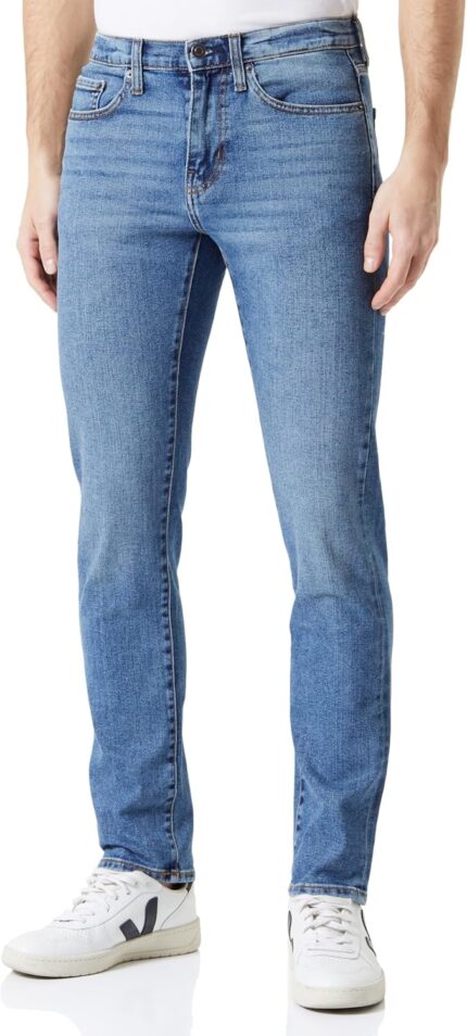 Men's Athletic Fit Stretch Jeans — Five Pocket Denim