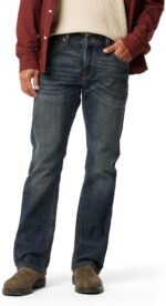 Men’s Bootcut Fit Jeans — Regular Rise Five Pocket Denim