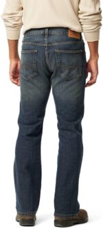 Men’s Bootcut Fit Jeans — Regular Rise Five Pocket Denim