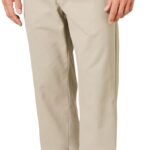 Men’s Classic Fit Wrinkle Resistant Stretch Chino Trousers