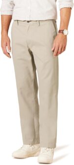 Men’s Classic Fit Wrinkle Resistant Stretch Chino Trousers