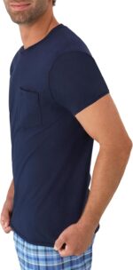 Men’s Cotton Pocket T-Shirt Undershirts — Pack of 6