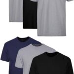Men’s Cotton Undershirt Multipack — Stay-Tucked Crew Neck
