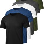 Men’s Dry Fit Gym T-Shirts — Multipack, Breathable Mesh Panels