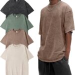 Men’s Oversized Heavyweight Cotton T-Shirt — Vintage Baggy Fit