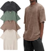 Men’s Oversized Heavyweight Cotton T-Shirt — Vintage Baggy Fit