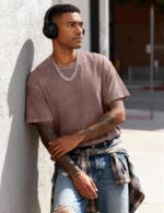Men’s Oversized Heavyweight Cotton T-Shirt — Vintage Baggy Fit