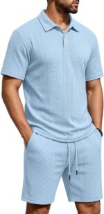 Men’s Polo Shirt and Shorts Set — Two Piece Summer Outfit