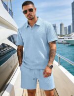 Men’s Polo Shirt and Shorts Set — Two Piece Summer Outfit