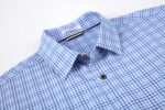 Men’s Printed Business Casual Shirt — Wrinkle Resistant Four-Way Stretch