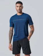 Men’s Quick Dry Crew Neck T-Shirts — Pack of 5, Athletic Fit