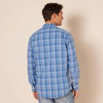 Men’s Regular Fit Long Sleeve Poplin Shirt — Business Casual