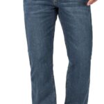 Men’s Relaxed Fit Jeans with Comfort Flex Waist — Five Pocket