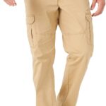 Men’s Relaxed Fit Stretch Cargo Trousers — Multi Pocket