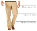 Men’s Relaxed Fit Stretch Cargo Trousers — Multi Pocket