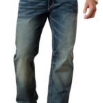 Men’s Relaxed Stretch Bootcut Jeans — Five Pocket Denim