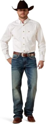 Men’s Relaxed Stretch Bootcut Jeans — Five Pocket Denim