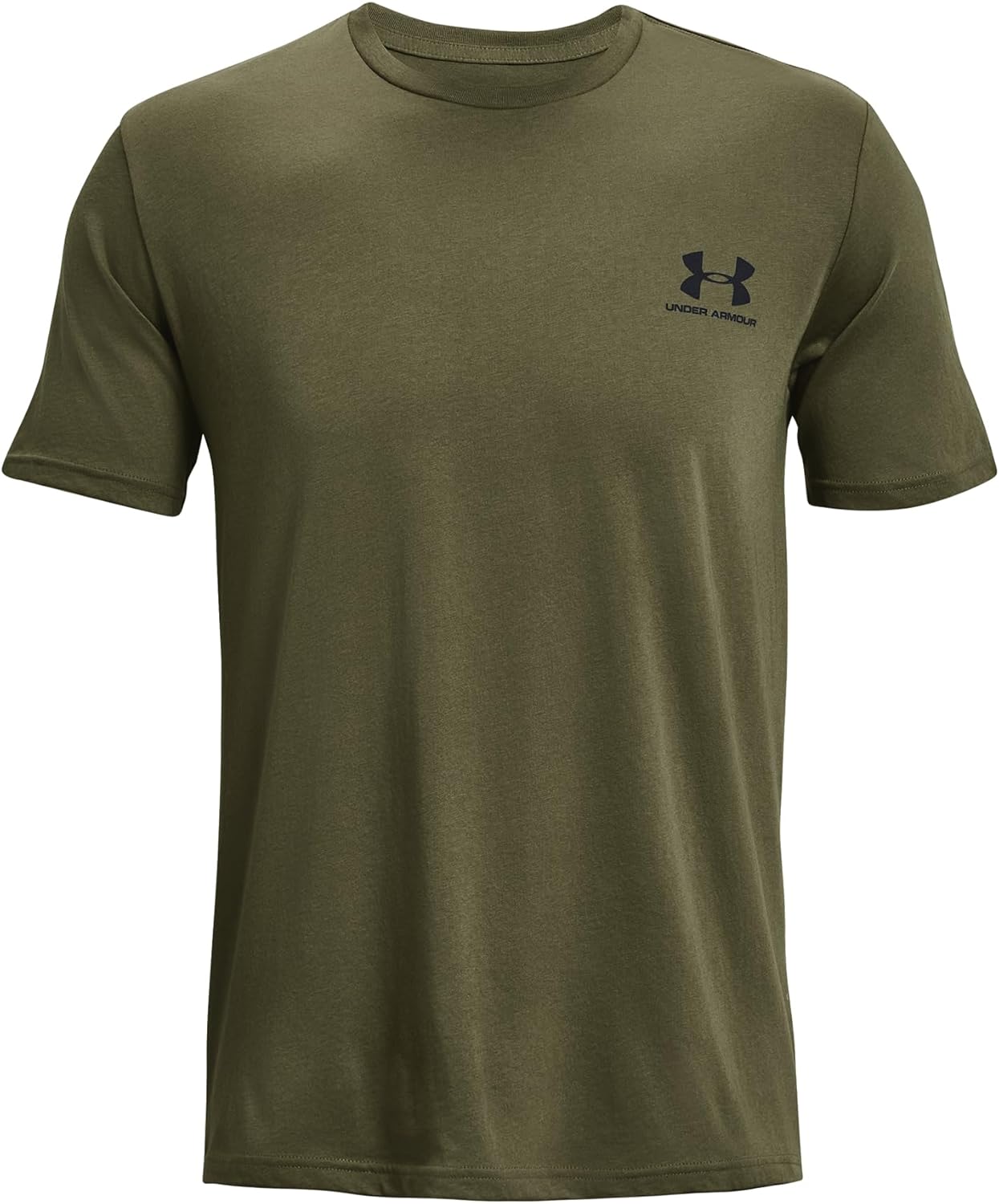 Men’s Short Sleeve Sportstyle T-Shirt — Left Chest Logo, Loose Fit Men’s Short Sleeve Sportstyle T-Shirt — Left Chest Logo, Loose Fit