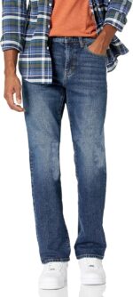 Men’s Slim Fit Bootcut Stretch Jeans — Five Pocket