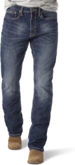 Men’s Vintage Bootcut Jeans — Relaxed Seat, Classic Wash